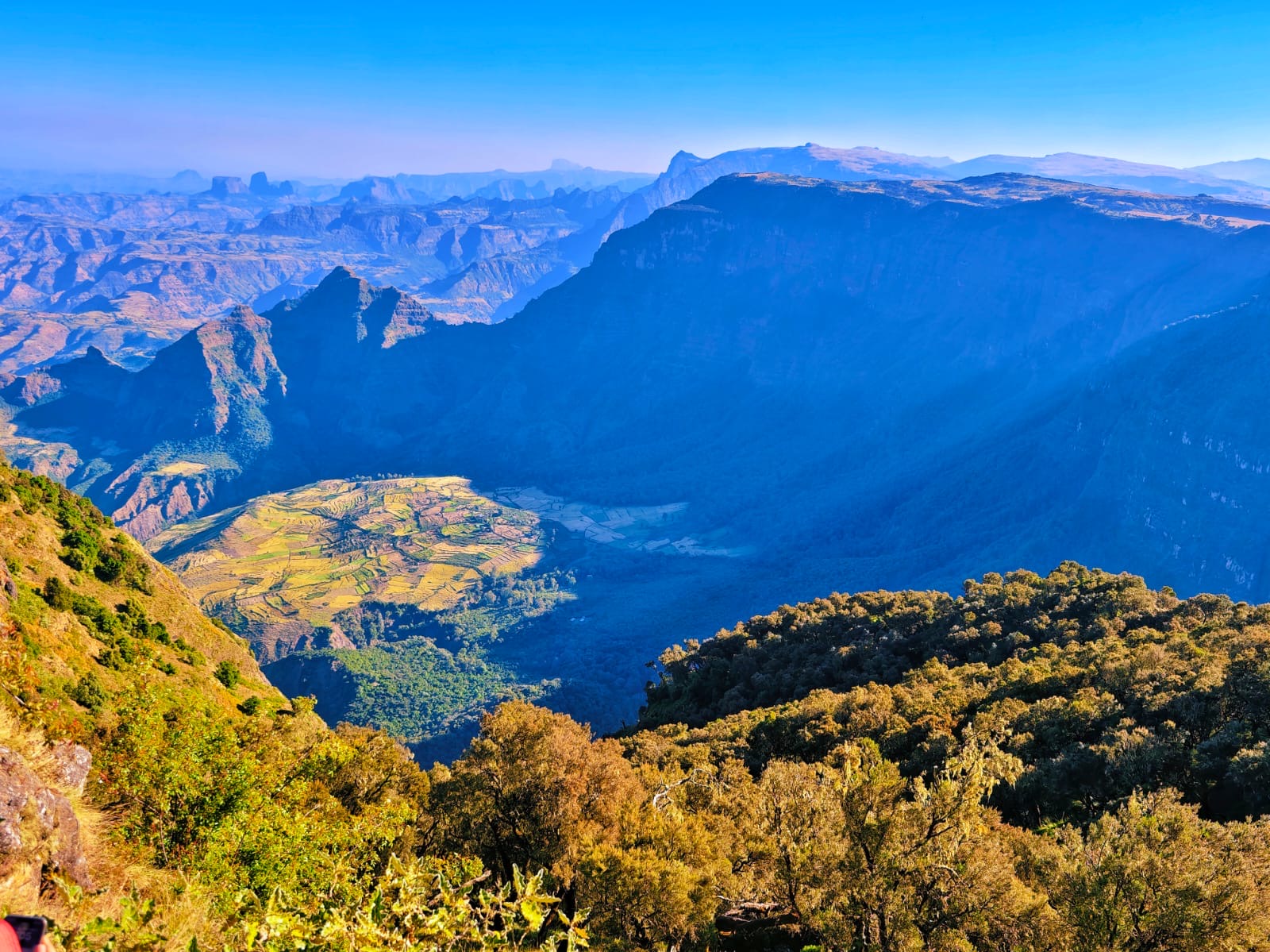 Simien Mountains Trekking Views