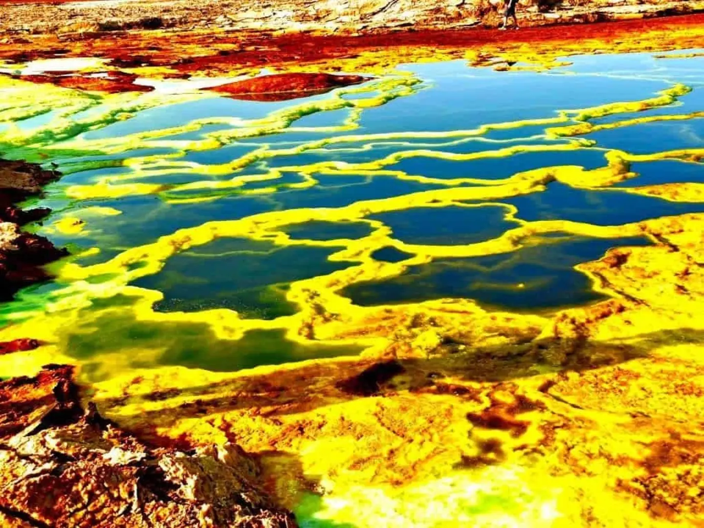 Danakil Depression Dallol Crater