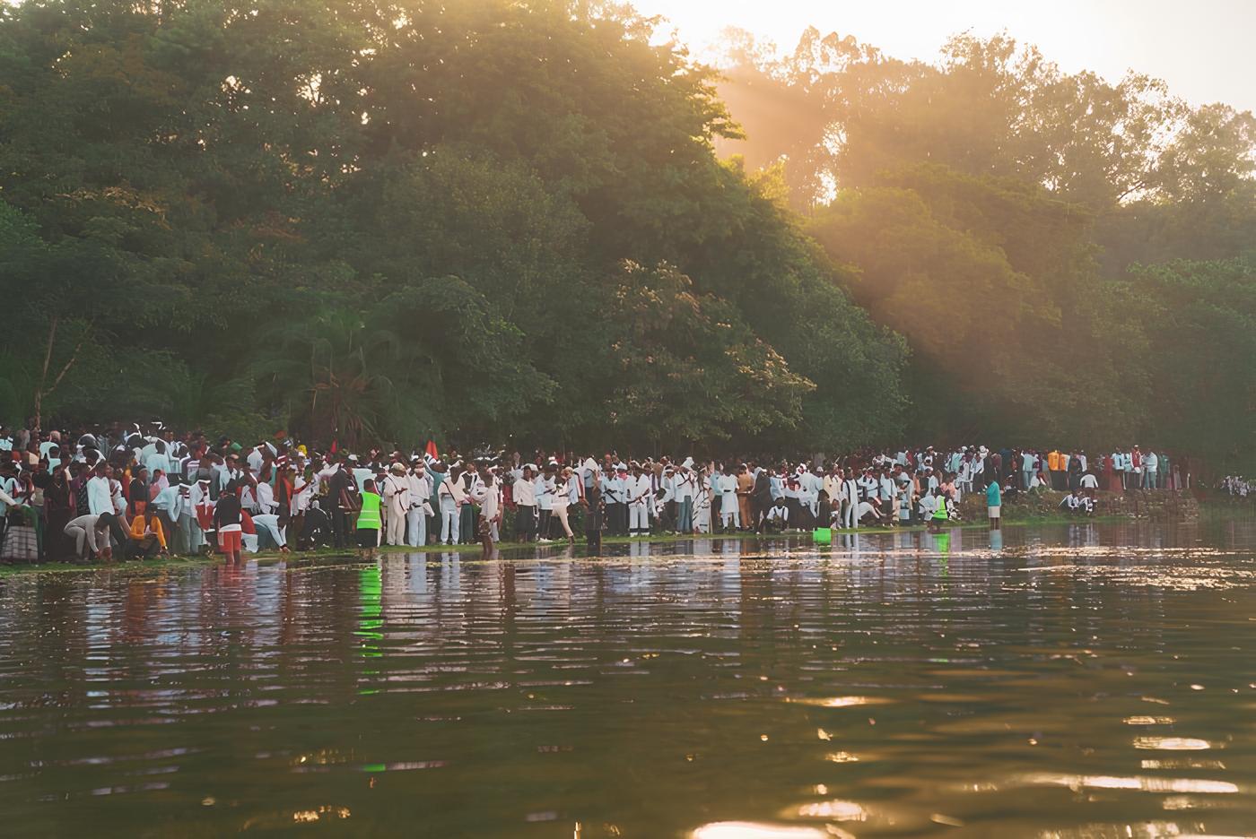 Oromo people celebrating Irreecha, an essential stop for Ethiopia festival tours.