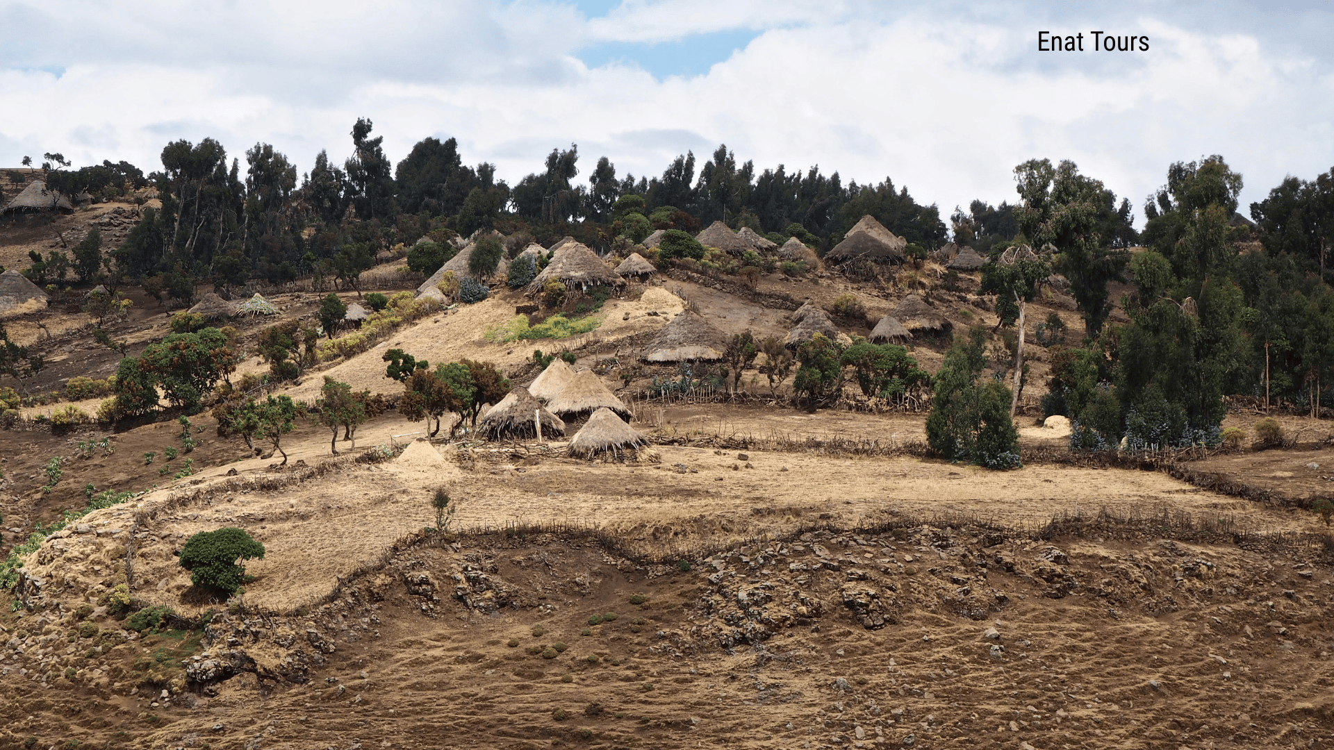 5 Days Simien Mountain Trekking Tours simien village
